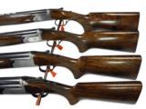PERAZZI SC2 GRADE SET OF 4 GUNS, MX410, MX28, MX20, MX12, 28 3/8