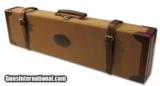 CANVAS/LEATHER HARD GUN CASE WITH STRAPS, BRAND NEW - 1 of 9