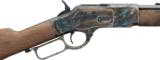 WINCHESTER MODEL 1873 SPORTER OCTAGON COLOR CASE HARDENED 45 COLT, STRAIGHT GRIP, NEW - 3 of 5