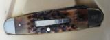 REMINGTON 2015 LIMITED EDITION CLIFFHANGER BULLET KNIFE R11001 ( R4466D) DAMASCUS, 1 OF 500, NEW IN BOX - 4 of 4