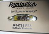 REMINGTON 2012 BOY SCOUT KNIVES, (2 PIECES) , BRAND NEW IN BOX WITH PAPERS - 1 of 3