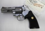 COLT PYTHON 357 MAG/ 38 SPECIAL , 4" BARREL, STAINLESS STEEL, BRAND NEW - 2 of 8