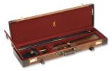 BROWNING SIGNATURE LEATHER FITTED GUN CASE, BRAND NEW. - 2 of 5