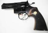 COLT PYTHON 357 MAG/38 SPECIAL 4" BLUE, NEW, NEVER FIRED,NO BOX - 2 of 3