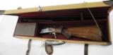 CANVAS/LEATHER HARD GUN CASE WITH STRAPS, BRAND NEW - 5 of 7