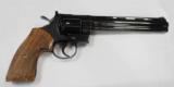 COLT PYTHON 357 MAG CTS, 8", WITH EXTRA 2 1/2" BL, BLUE - 4 of 6