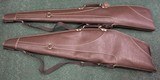 LEATHER SHOTGUN OR RIFLE SOFT CASE, BRAND NEW - 1 of 3
