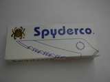 SPYDERCO SOLO LINERLOCK, BRAND NEW IN ORIGINAL BOX (S004P) - 7 of 7