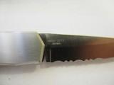 SPYDERCO SOLO LINERLOCK, HALF SERRATED, BRAND NEW IN ORIGINAL BOX (S004PS) - 3 of 5