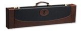 BROWNING 2 TONE BLACK/ BROWN GUN CASE - 1 of 2
