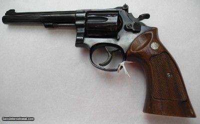 SMITH & WESSON MODEL 17-3, 22 LONG,6"