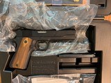 BROWNING 1911-22 A1 Full Size 22 LR, Walnut Grip, Brand New in the Case. - 1 of 2