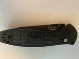 Benchmade WARN 583SBK-1 Barrage Tanto Spring Assist Knife, D2 Black Combo Blade - 5 of 9