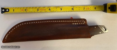 F. SCHNEIDER DAMASCUS INTEGRAL WITH EXOTIC IRONWOOD HANDLE