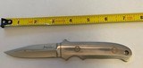 KANSEI, JAPANESE MASTER KNIFE MAKER, INTEGRAL ONE PIECE BOOT KNIFE - 2 of 3