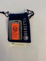 BERETTA ZIPPO LIGHTER, SILVER PLATE, BRAND NEW. - 2 of 2