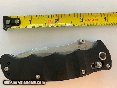 BENCHMADE 484 NAKAMURA M390 G10, PROTOTYPE, BRAND NEW IN ORIGINAL BOX