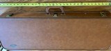 BELGIAN BROWNING ORIGINAL GUN LUGGAGE CASE FOR SHOTGUNS FOR 2 BARREL SET - 2 of 3