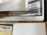 BELGIAN BROWNING SA 22 GRADE 3, NEW IN BOX WITH PAPERS, NEVER FIRED. - 5 of 5
