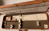 BELGIAN BROWNING HARTMANN ORIGINAL SHOTGUN LUGGAGE CASE FOR 2 BL SET - 4 of 4