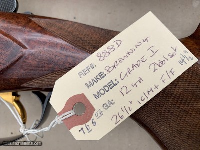 BROWNING CUSTOM SHOP LIGHTNING 2 BARREL SET 12GA 26 1/2