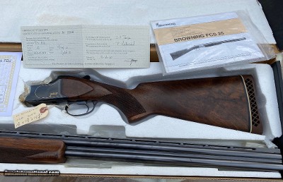 BELGIAN BROWNING B25 TRAP 2 GOLD 12GA 30