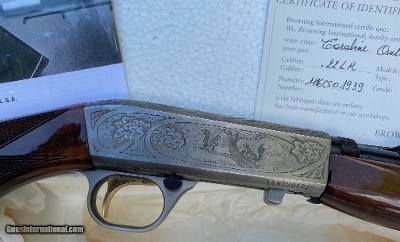 BELGIAN BROWNING SEMI-AUTO 22 LR GRADE 2, BRAND NEW IN THE BOX - Image 5 of 7