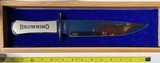 BROWNING BOWIE KNIFE LTD EDITION #89 OF 500, NEW IN DISPLAY CASE - 3 of 3
