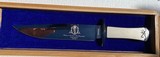 BROWNING BOWIE KNIFE LTD EDITION #89 OF 500, NEW IN DISPLAY CASE - 2 of 3