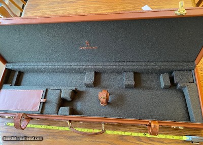 BROWNING CUSTOM SHOP LEATHER CASE 34