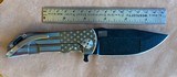 DDR LIMITED RUN FOLDING KNIFE USA FLAG - 2 of 4