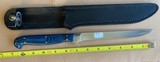 STRAIGHT FILET KNIFE, CUSTOM HAND MADE, BRAND NEW - 2 of 2