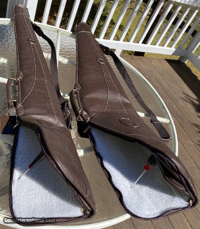 RIFLE CASE AND SHOTGUN CASE MADE BY INTERCHASSE FRANCE, NEW