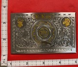 MASTER ENGRAVER R. KAIN PRIVATE STYLE ENGRAVING PLATE FOR WINCHESTER ARMS CO - 3 of 3