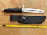 Custom hand made Tanto style knife by American maker. Brand new. - 3 of 4