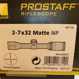 NIKON PROSTAFF RIFLESCOPE 2-7 X 32,
MATTE, NP, NEW IN THE BOX - 3 of 3