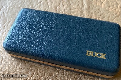BUCK STERLING SILVER ENGRAVED LTD EDITION POCKET KNIFE, NEW, VINTAGE PIECE - Image 4 of 4