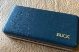 BUCK STERLING ENGRAVED LTD EDITION POCKET KNIFE, NEW IN PRESENTATION CASE - 4 of 4