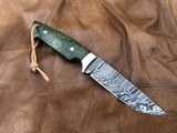 PATRICK TEYKE LARGE DROP POINT HUNTER, BURL WOOD, NEW, MADE IN GERMANY - 3 of 8