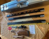 PERAZZI SHOTGUN PARTS, BARRELS, IRON, WOOD, CASE. - 1 of 3