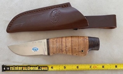 HUNTING KNIFE, HAND MADE IN RUSSIA, NEW