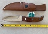 HUBERTUS SCOUT KNIFE, IRON WOOD HANDLE, SOLINGEN, GERMANY, NEW - 2 of 2