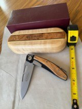 BROWNING CYNERGY KNIFE IN PRESENTATION CASE, MADE IN ITALY, NEW - 3 of 5
