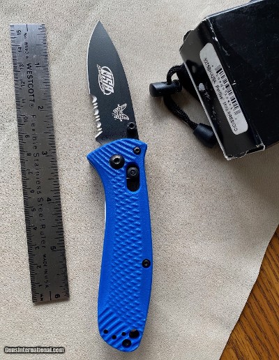 BENCHMADE 527BK MINI PRESIDIO, NEW IN BOX WITH PAPERS