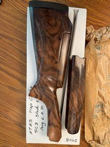 PERAZZI 12GA HIGH TECH RS TRAP STOCK AND FOREARM, SC3 GRADE, ADJUSTABLE COMB, NEW - 2 of 3