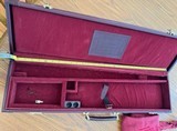 BROWNING CUSTOM SHOP GUN CASE MADE IN ITALY FOR SMALL CALIBER,28" BL, NEW - 1 of 2