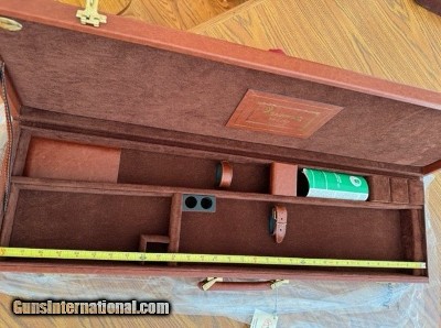 BROWNING CUSTOM SHOP GUN CASE, MADE IN ITALY BY EMMEBI, FOR OVER UNDER OR SIDE BY SIDE 33"