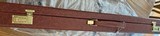 BROWNING CUSTOM SHOP GUN CASE, MADE IN ITALY, TO FIT 32" BL, FANCY LEATHER, NEW - 2 of 2