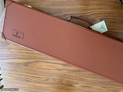 BROWNING LEATHER SHOTGUN CASE, TAKES 32