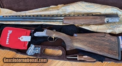 PERAZZI MX28B LUSSO, 28GA 32”, PIGEON, NICKEL, MONTE CARLO, ADJUSTABLE, NEW